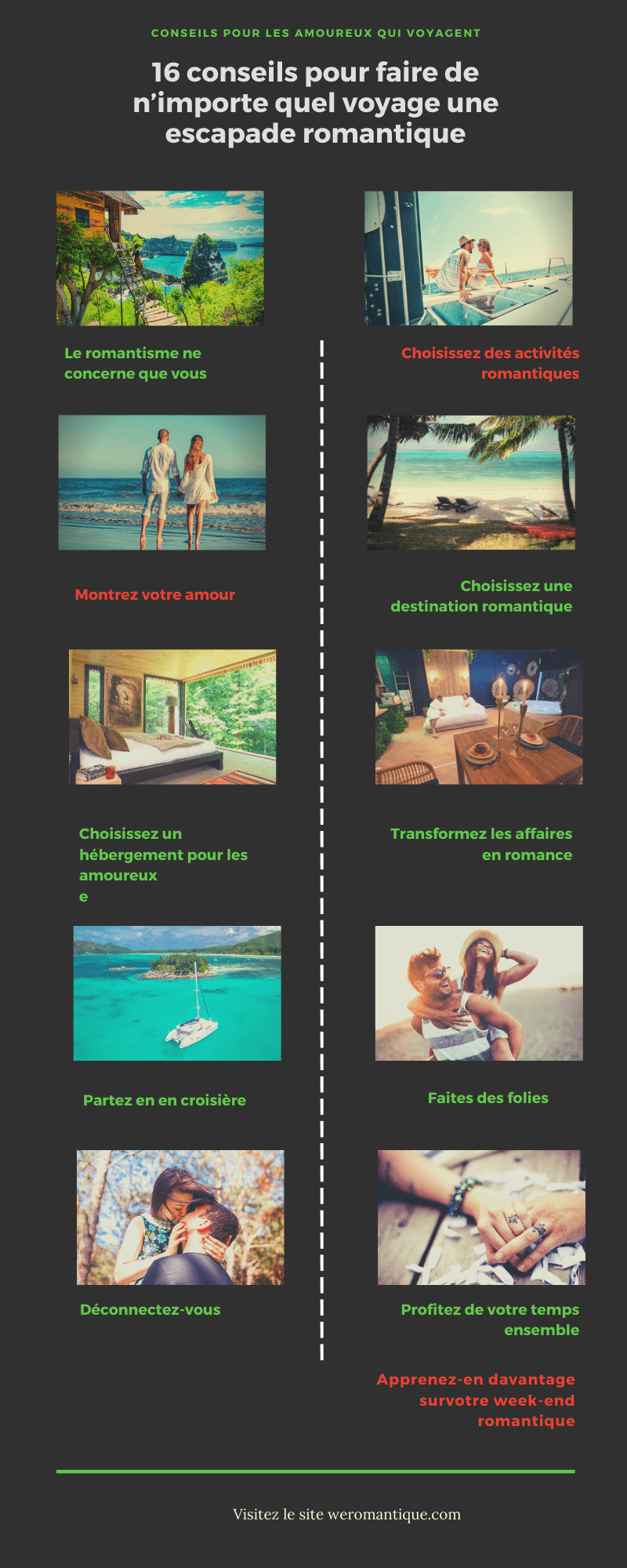 16 conseils pour faire de n’importe quel voyage une escapade romantique